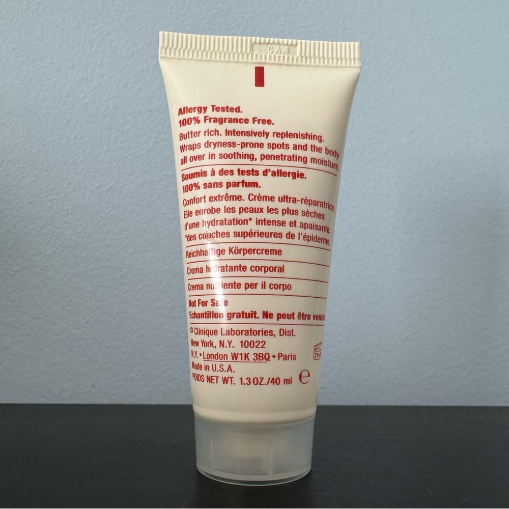 Clinique Deep Comfort Body Butter 1.3 oz sample size - Picture 3 of 4